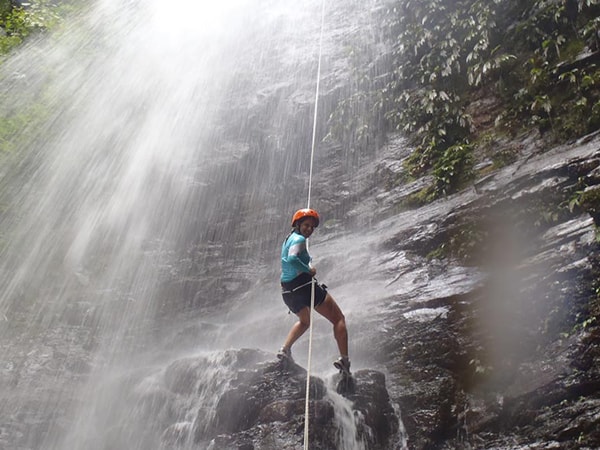 Waterfall-Rappelling